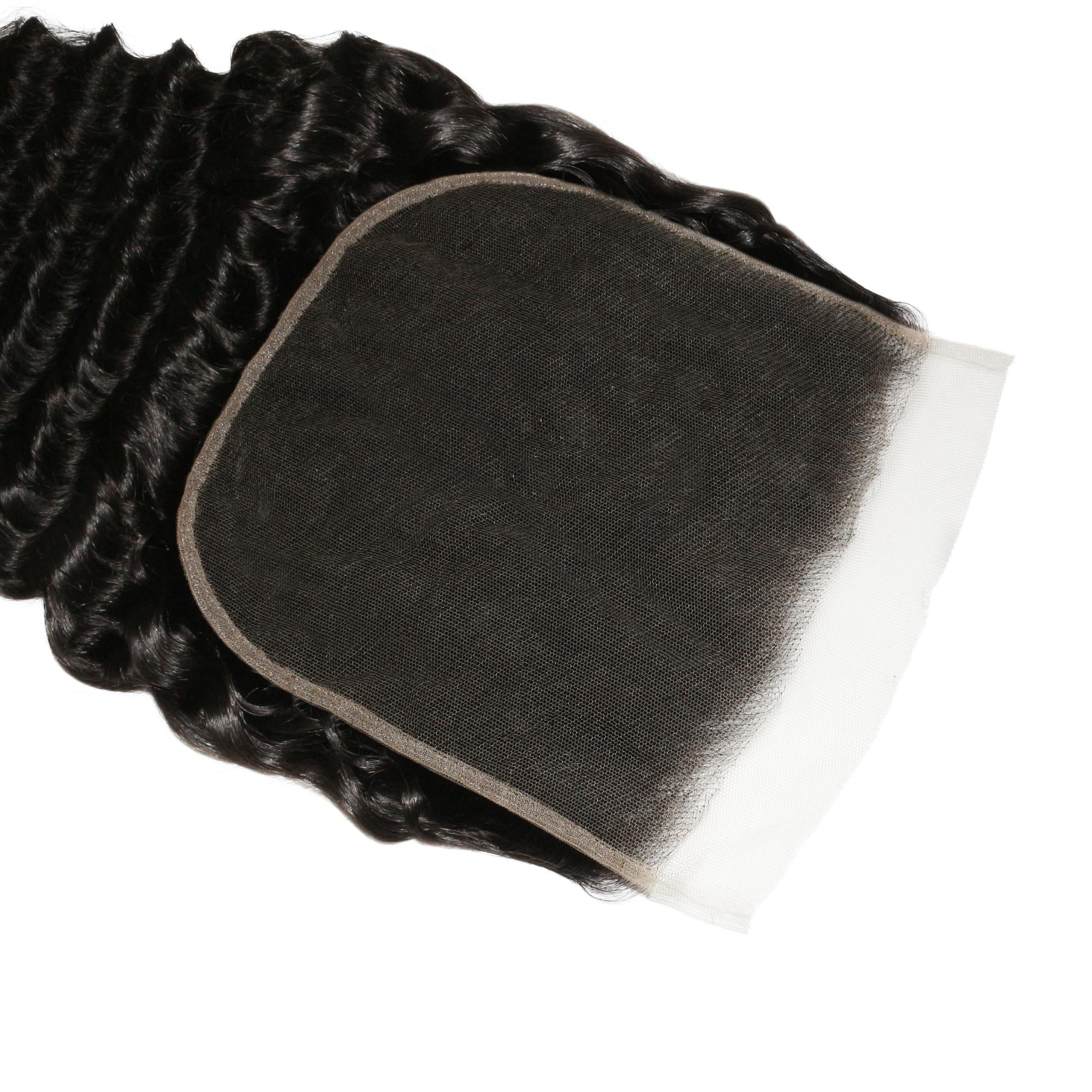 Deep Wave 7x7 HD Lace Human Hair Closure