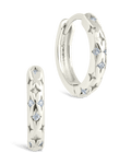 Sterling Silver Blakelyn Micro Hoops