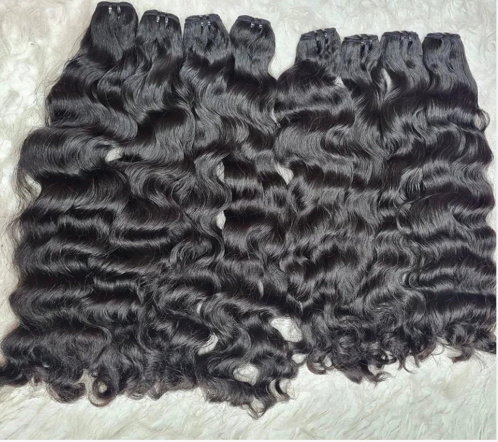 Wholesale  Virgin Cuticle Aligned Natural Raw Hair, Vietnamese Burmese Curly Raw Human Hair Bundles