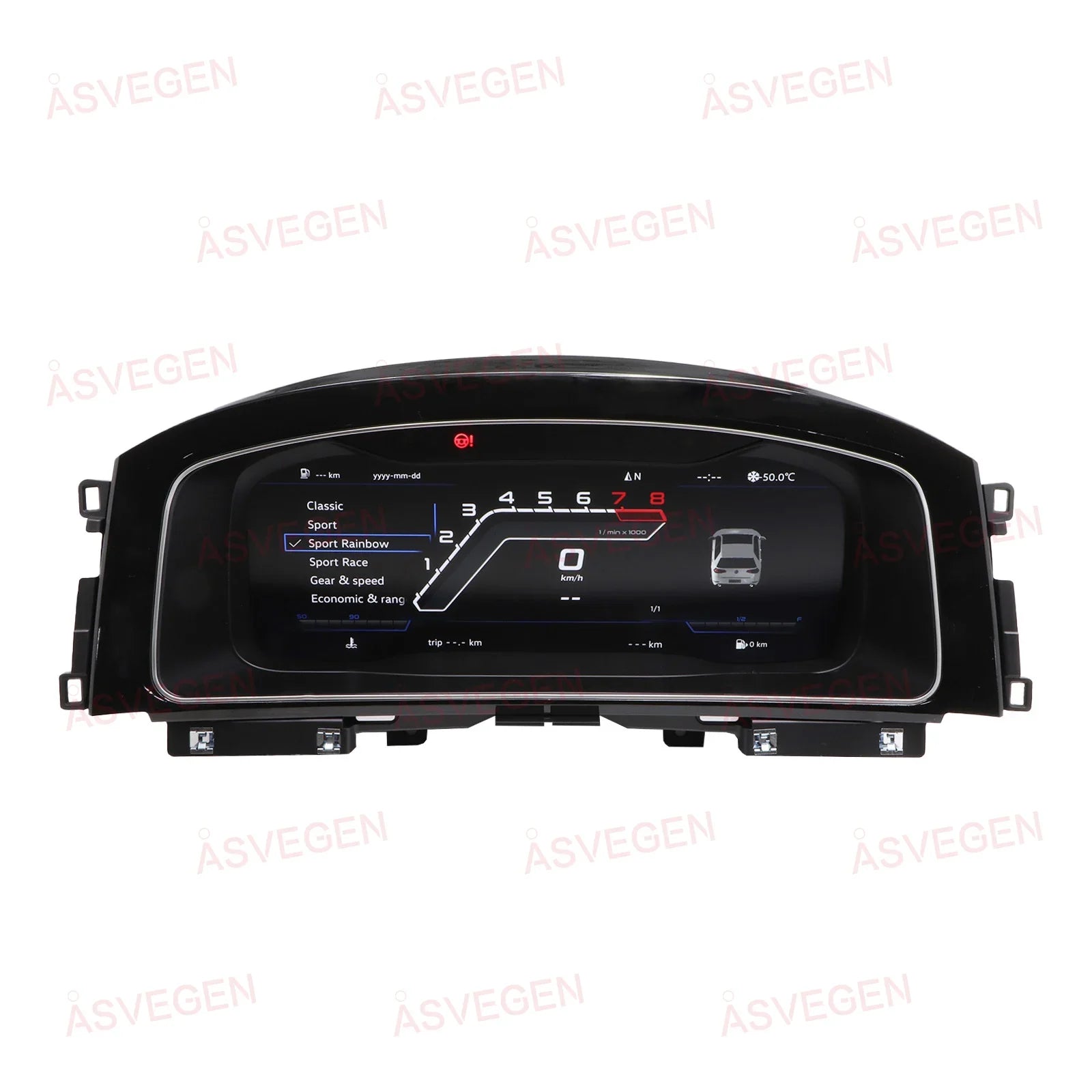 For Volkswagen VW Golf 7/7.5 2013-2020 LCD Dashboard Panel 12.3" Display Digital Cluster Virtual Instrument CockPit Speedometer