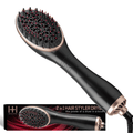 Hot & Hotter 2-in-1 Ceramic Hair Styler & Dryer, 1 Count, Black & Gold