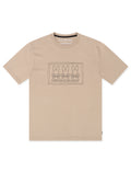 Psycho Bunny Tacoma Graphic Tee - Stone