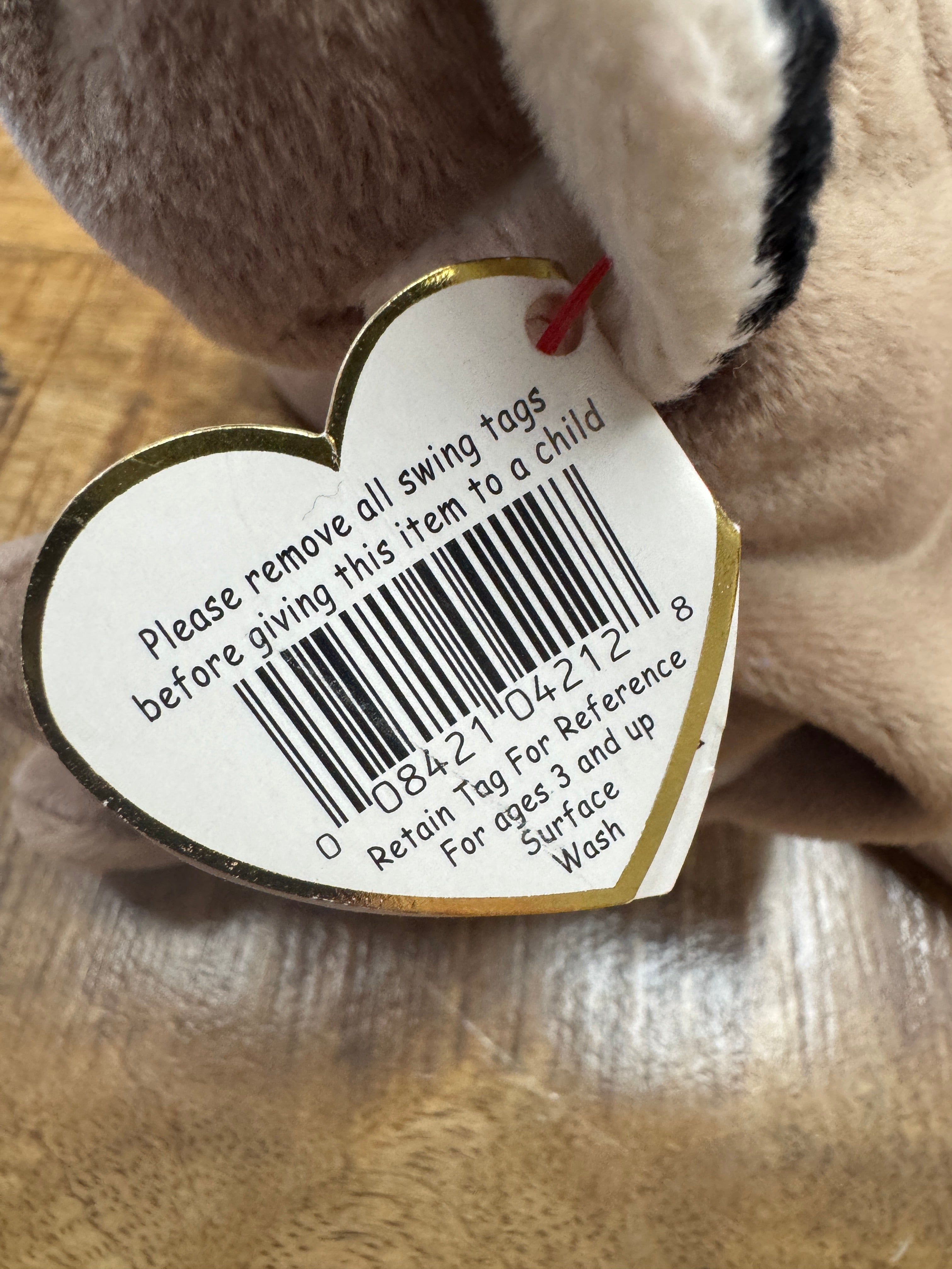 Ty Beanie Baby – Canyon the Cougar – Mint With Mint Tags Errors Rare 1998