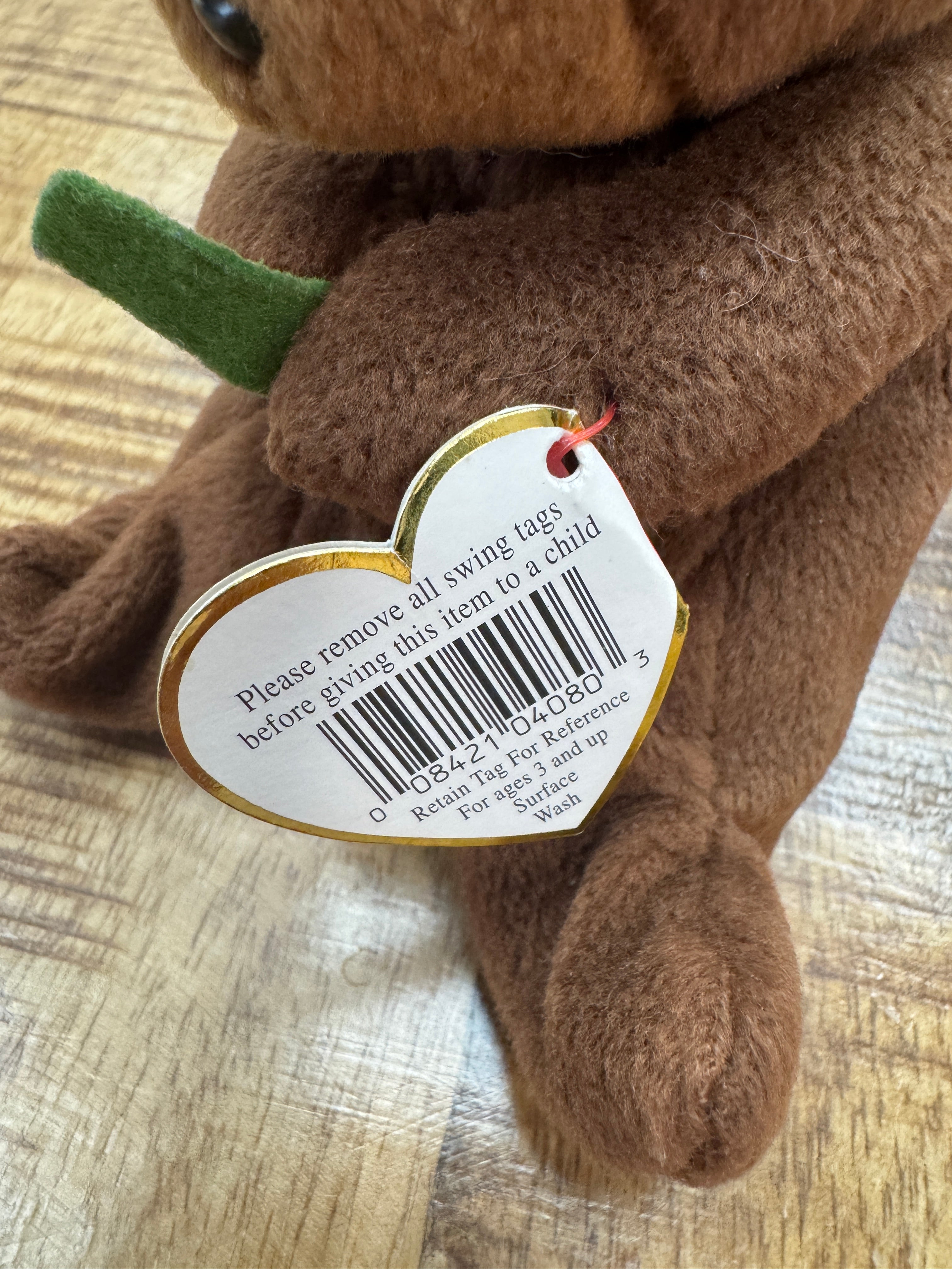 Ty Beanie Baby Babies *Rare With Errors Seaweed The Otter With Tags Style - 4080