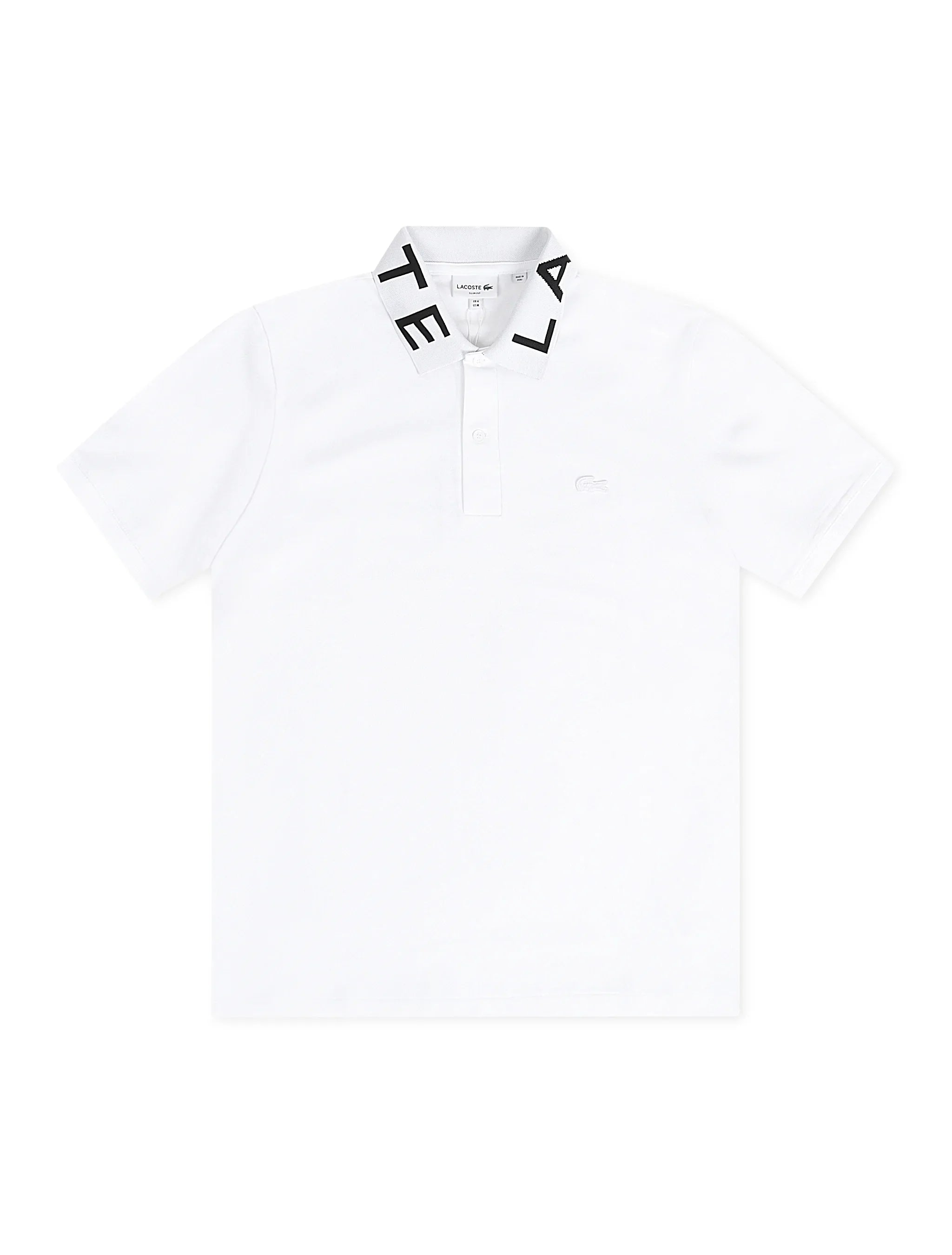 Lacoste Branded Polo - White
