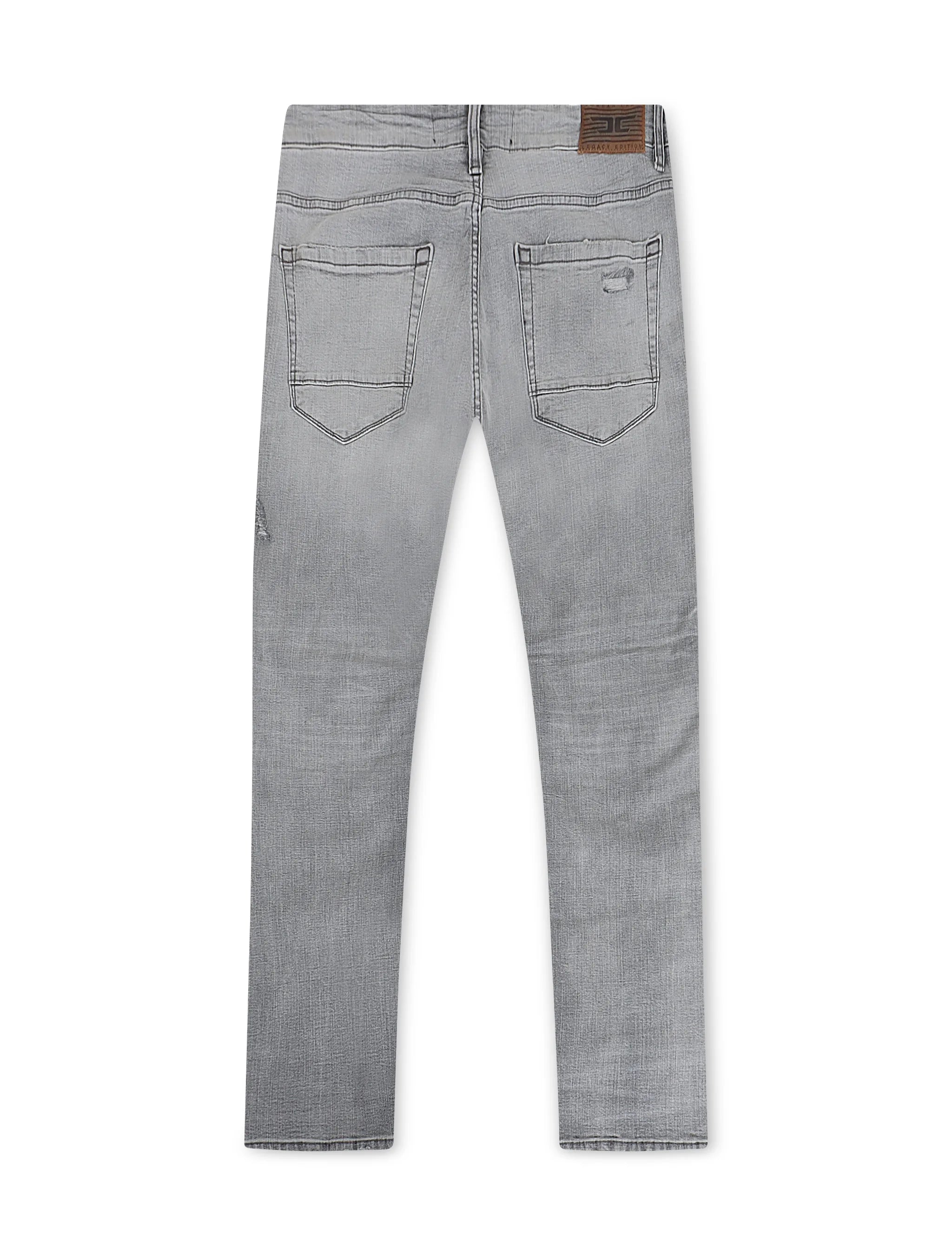 Jordan Craig Mens Vintage Washes Skinny Fit  - Light Grey