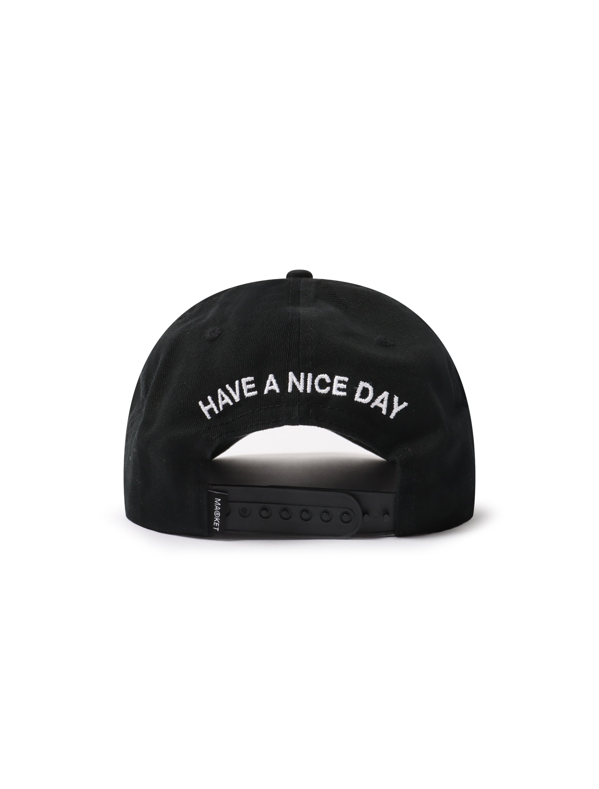 Market Studios Badge 6 Panel Hat - Black