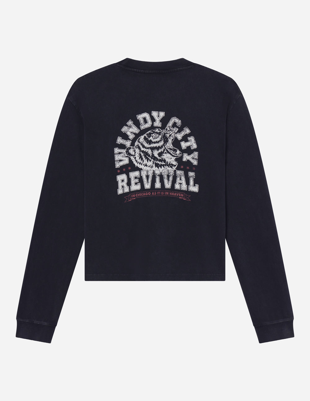 In Chicago as It Is in Heaven LS Heavyweight Tee