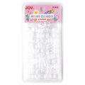 Joy Round Hair Beads Large, 60 Count, Clear