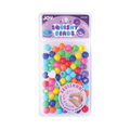 Joy Round Squishy Hair Beads X-Large, 80 Count,  Multicolor