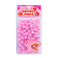 Joy Star Squishy Beads XX-Large, 60 Count, Pink