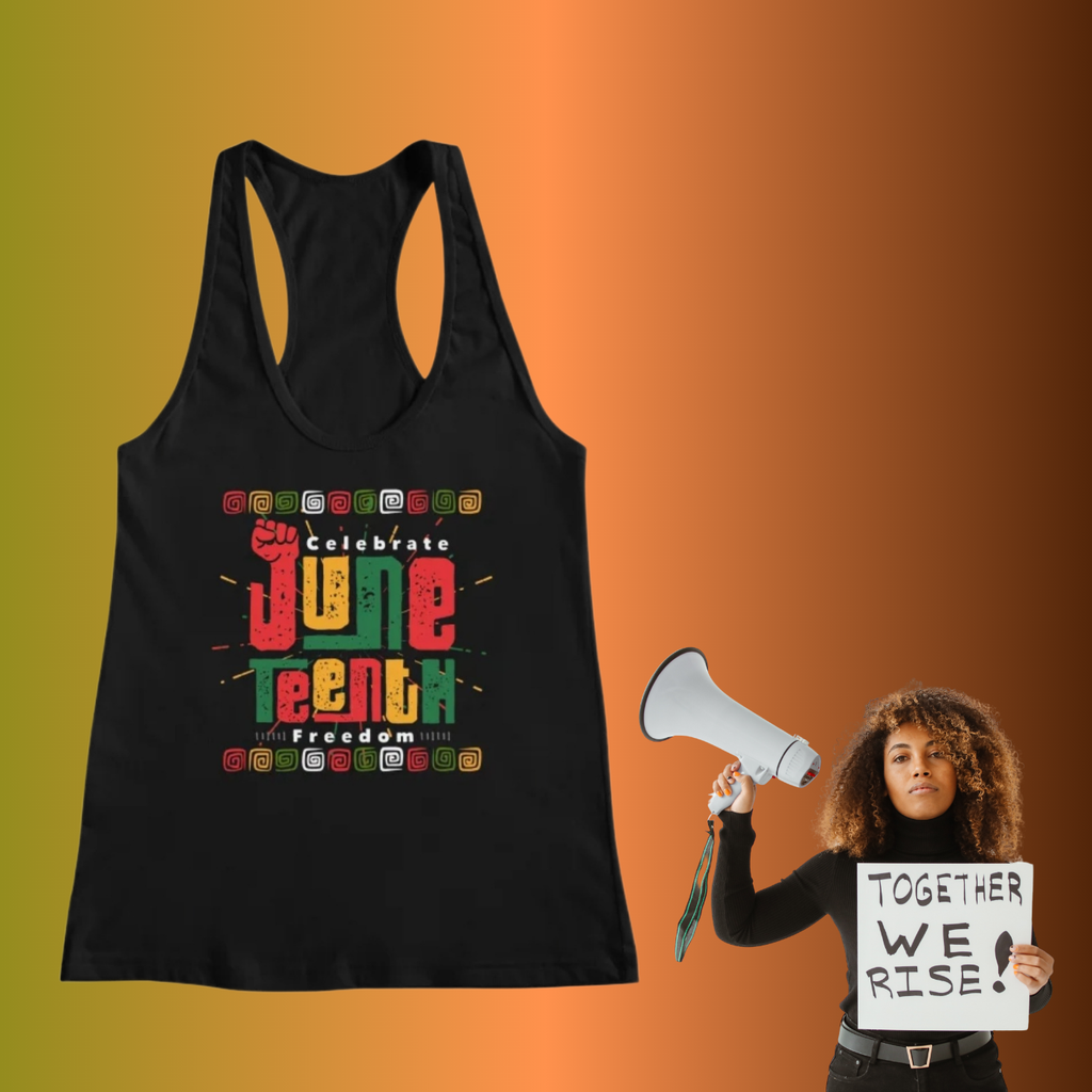 Juneteenth Tank | Loud & Free Edition | Wear Your Freedom All Summer Long