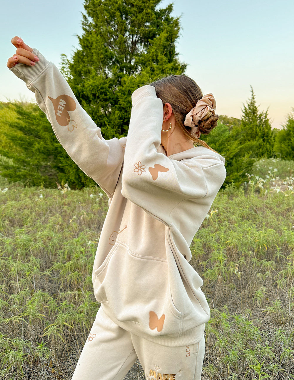 Made New Cream Unisex Hoodie