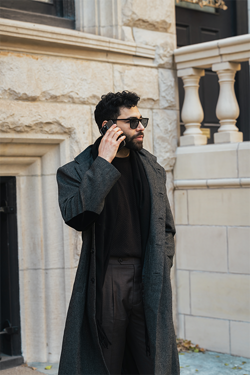 The Kaél Men’s Grey Jacket