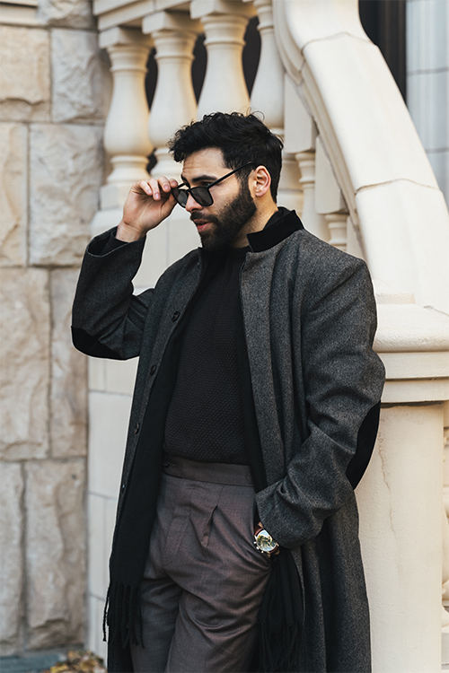 The Kaél Men’s Grey Jacket