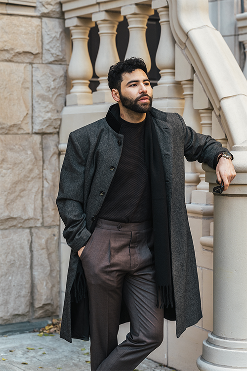 The Kaél Men’s Grey Jacket
