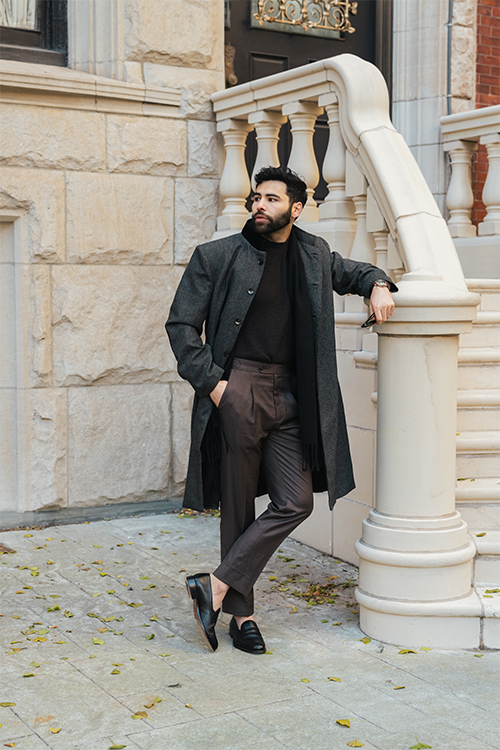 The Kaél Men’s Grey Jacket