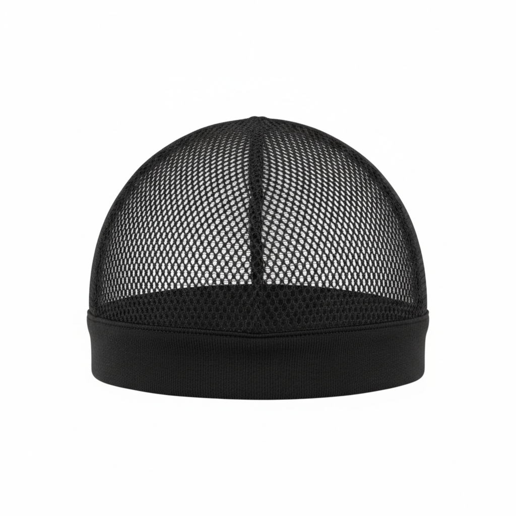 Mr. Durag Mesh Dome Cap, 1 Count, Black