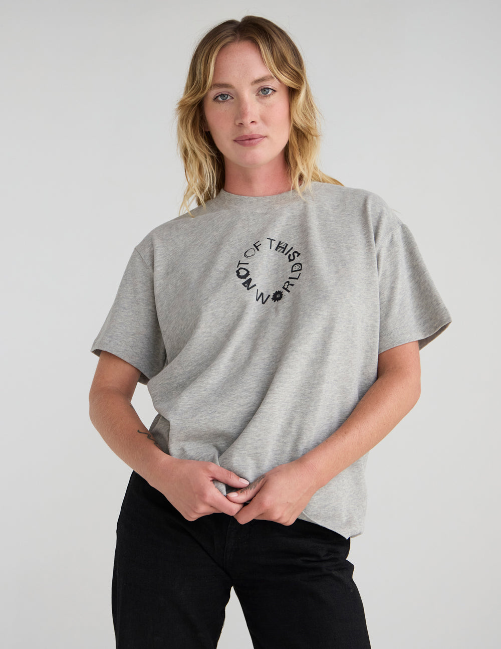 Not of This World Beige Unisex Tee
