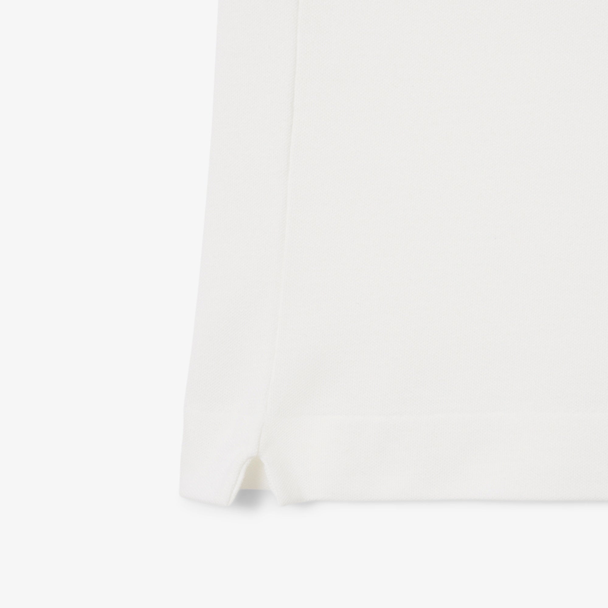 Lacoste Mens Light Pique Polo - White