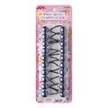 Joy Twin Beads Ponytailers 10Ct Navy Blue