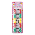 Joy Twin Beads Ponytailers 10Ct Green, Red, & Yellow