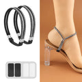 Rhinestone High Heels Shoes Band Anti-loose for Women Shoelaces Anti-drop Elastic Fixed Heel Laces shoe accessories