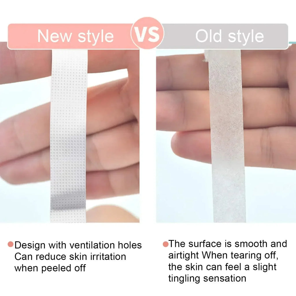 2/3/5 /6Rolls Lint Free Under Eye Pads Breathable Insulating Tape for Eyelash Extension  Non-woven Tape Paper Eyelash Patch