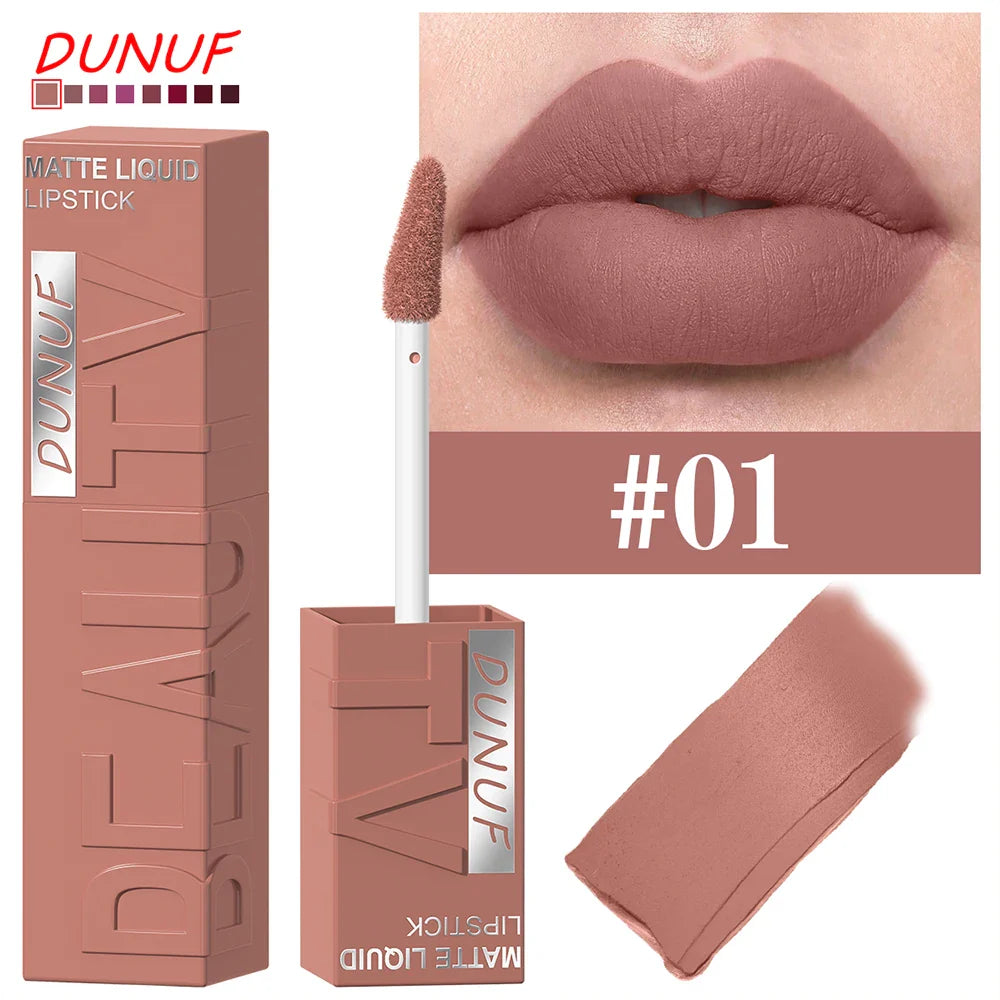 Lip Gloss Lipstick Easy To Color Waterproof Easy-color Sweat-proof Non-stick To Cups, Y2K Fancy Fashion Suitable For Christmas