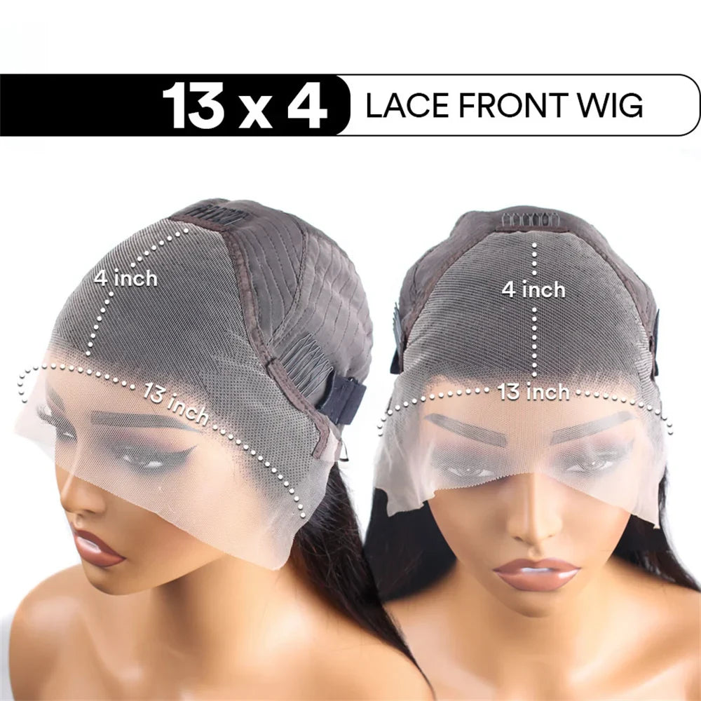 13x4 13x6 HD Body Wave Lace Front Wig 40 Inch Lace Frontal Wigs Lace Frontal Brazilian Wigs Human Hair Wigs Lace Front For Women