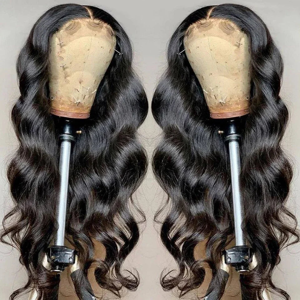 Ready To Wear Body Wave Glueless Wigs 6x4 5x5 Pre-Cut Lace Closure Remy Human Hair 13x4 Lace Frontal Wig Brazilian Curly Wave