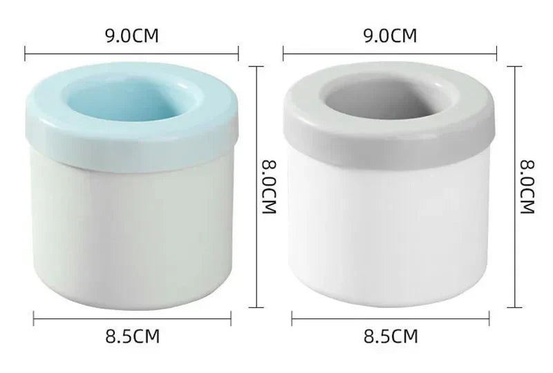 Silicone Ice Cube Mold Round Ice Bucket Summer Homemade DIY Refrigerator Freeze Ice Maker Creative Ice Cube Mold Barware Tools