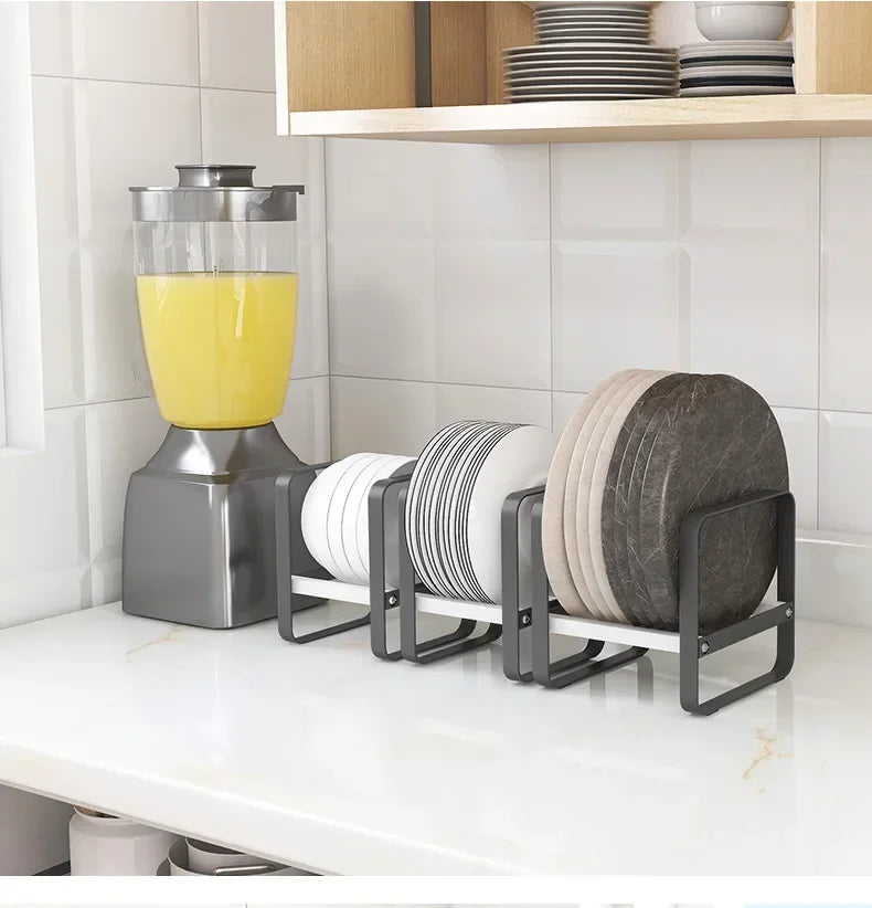 Kitchen Organizer Cabinet Plates Dishes Drying Rack Holder Drainer Goods for The Kitechen Storage Accessories