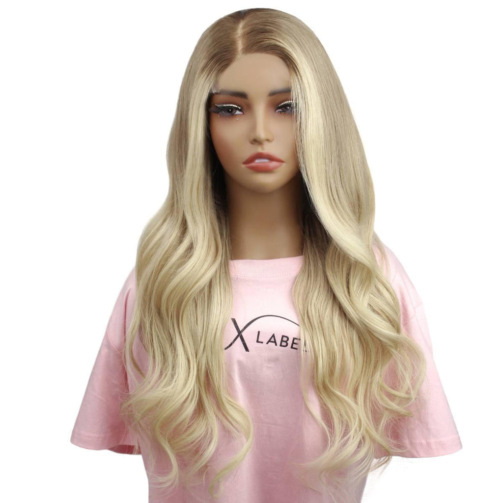 Taylor Glueless 5x5 HD Lace Professionally Colored 100% Human Hair Closure Wig