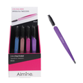 Almine 2 in 1 Dual Ended Spoolie & Tweezer 24ct Display Set