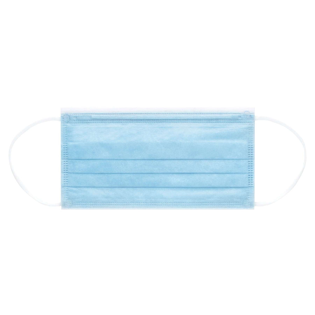 Almine 3-Ply Face Mask One Size 10ct Light Blue