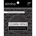 Almine Facial Cleansing Sponge Round 3/4 Inch, 1 Count, Black