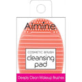 Almine Cosmetic Brush Cleansing Pad, 1 Count, Orange