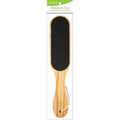 Almine Double-Sided Wooden Pedicure File, 1 Count, Natural