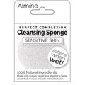 Almine Facial Konjac Cleansing Sponge, 1 Count, White