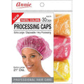 Annie Processing Cap X-Large, 30 Count, Assorted Colors 2