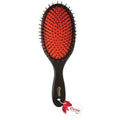 Annie Cushion Wooden Oval Nylon Bristle Brush