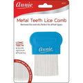 Annie Metal Teeth Lice Comb, 1 Count, Blue