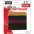 Annie Tangle Free Ponytailers Thick 5 1/2 Inch, 14 Count, Assorted Color