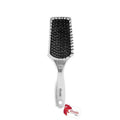 Annie Paddle Brush Small, Ball-Tipped Bristles, Silver