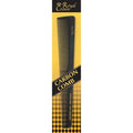 Annie Royal Crown Series Carbon Barber Comb 7 Inch, 1 Count, Black