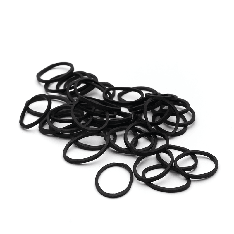 Annie Hair Rubber Bands 14mm, 500 Count, Black