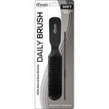 Annie Soft Wooden Daily Brush & Comb Set, 100% Boar Bristle, Black