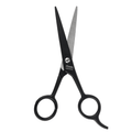 Annie Stainless Steel Straight Hair Shears 5.5 Inch, 1 Count, Black