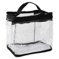 Annie Clear Train Stylist Bag with Handle